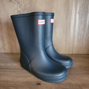 Hunter Kids Classic Rain Boots Navy US 10B